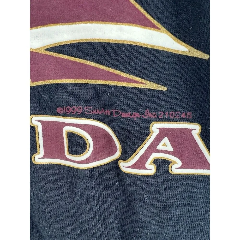 Vintage United Sports Activewear Mens Large  Black Sweatshirt 90s FLORIDA‎ USA